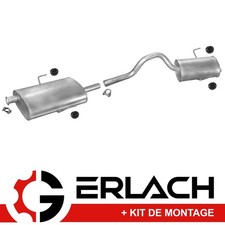 Echappement silencieux pour