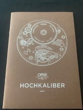 Watch catalog / Catalogue montres ORIS " Hochkaliber " 16 pages en allemand
