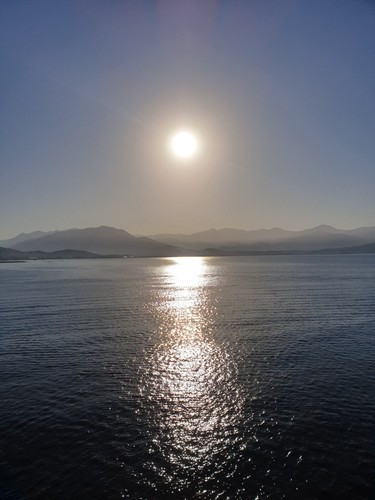Coucher soleil corse - ,