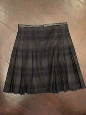 Jupe femme style kilt en laine