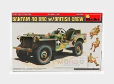 1:35 Miniart Jeep Bantam Brc40 British Crew Military 1940 Kit MA35324 Modellino