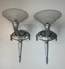 Paire D’appliques Art Deco