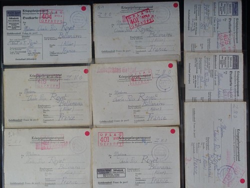 Ww2 lettres prisonnier de - prisonnier,