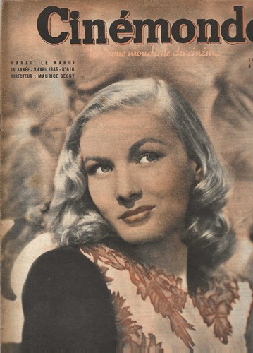 Cinémonde 610 veronica - -,