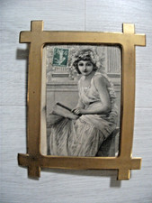 cadre ancien doré 19,5 X 15,5