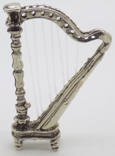 Mini harpe vintage argent - mini,