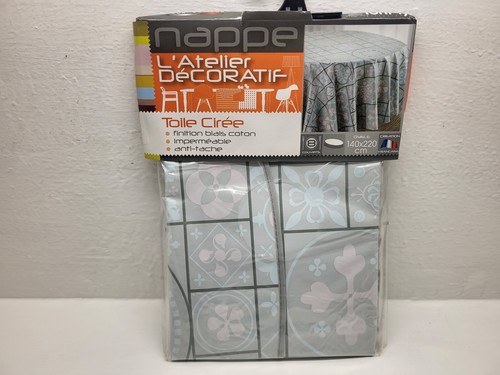 Nappe toile cirée - ovale, 140