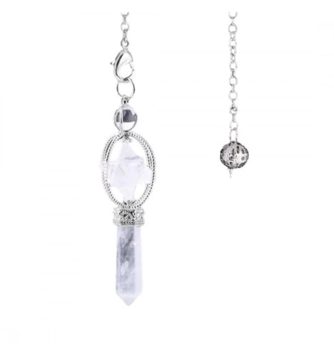 Pendule merkaba cristal de - merkaba, en