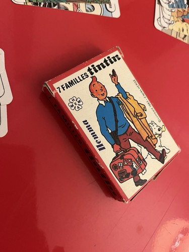Jeu familles tintin - 7,