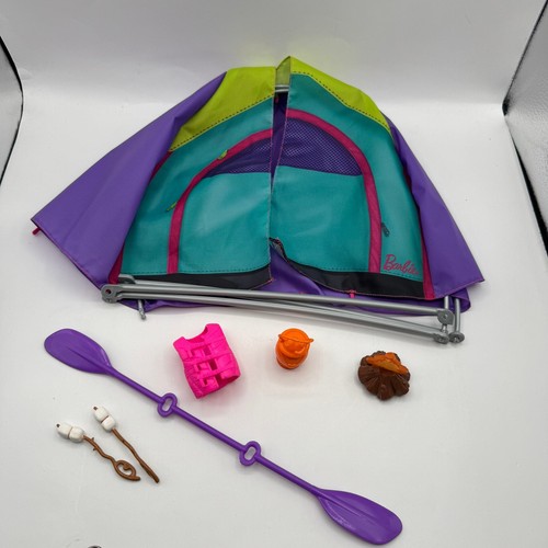 Barbie camping playset - barbie,