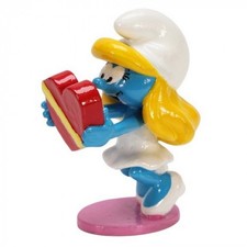 Figurine Schtroumpf la Schtroumpfette coeur PEYO Pixi 4408