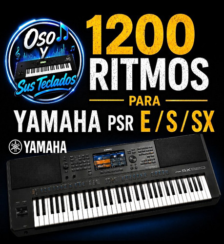 1200 ritmos yamaha - yamaha, e