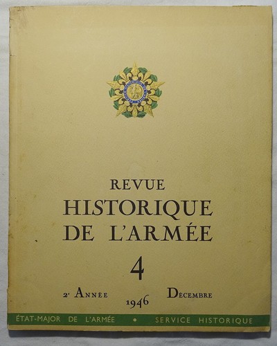 Revue historique armée - revue, /