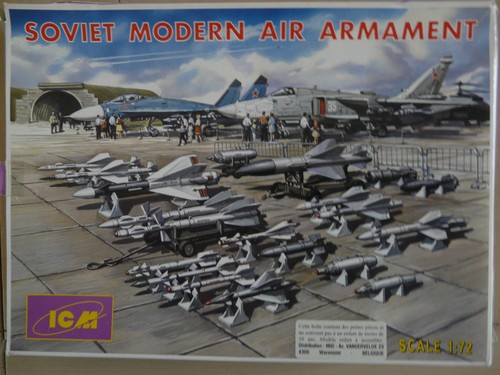 Maquette roquettes icm - roquettes, 1/72