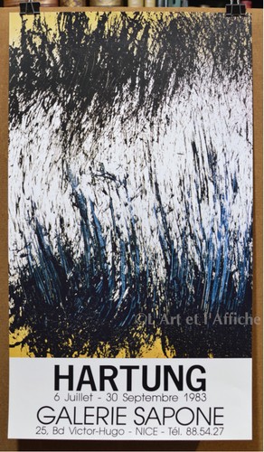 Hartung galerie sapone 1983 - hartung,