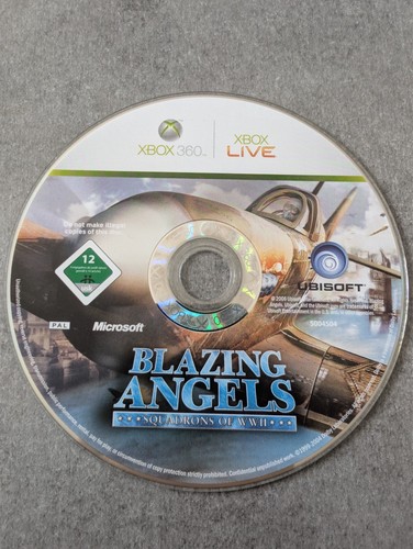 Xbox 360 blazing angels - xbox,