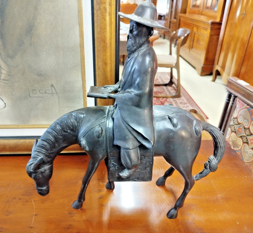 Sculpture bronze sage - bronze,