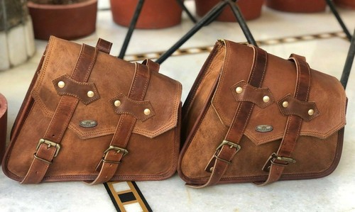 Sacoche moto cuir sacoches - 2,