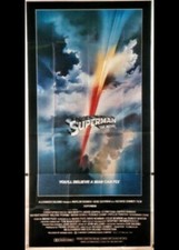 SUPERMAN ADVANCE ? Huge Us 3SH Vintage Movie Poster Original 1978