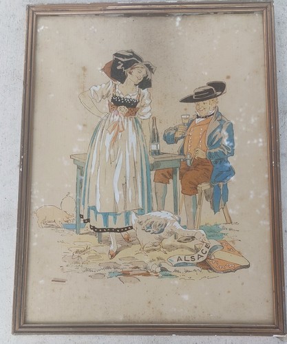 Lithographie ancienne - lithographie,