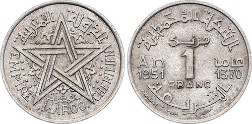 Maroc franc empire - maroc,
