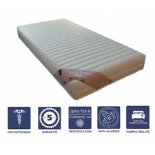 Matelas Mémoire de Forme 60 Kg/m3 - 21 cm Ferme - Spécial Sommier Electrique - 5