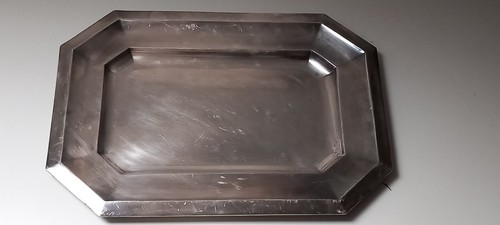 Plat ancien métal - plat,