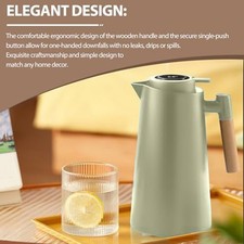 Carafe en verre isotherme avec