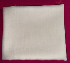 Tissu ancien pur lin blanc