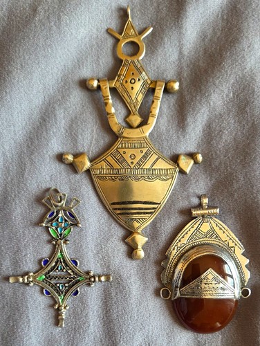 Lot pendentifs touareg - pendentifs,