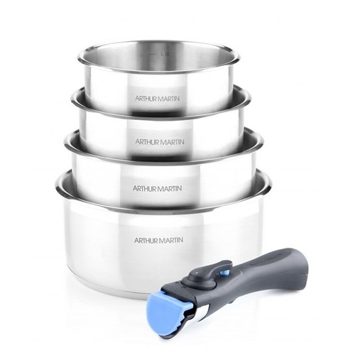 Batterie cuisine inox - batterie, 5