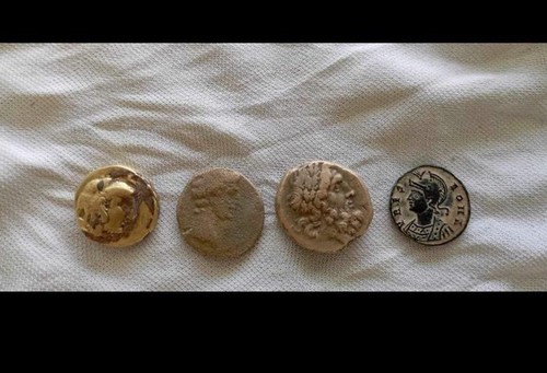 Pièces monnaie antiques or - monnaie,