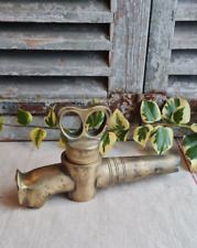 ANCIEN GROS ROBINET EN BRONZE FONTAINE EAU