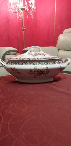 Soupière faïence decor - soupière, en