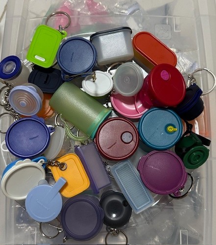 Tupperware keychain gadget - tupperware,