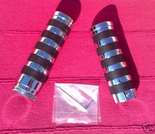 SUPERBES POIGNÉES CHROMÉES ISO POUR HARLEY & CUSTOM