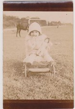 PHOTOGRAPHIE ANCIENNE FILLETTE
