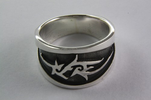 Bague massive celtique tribale - bague,
