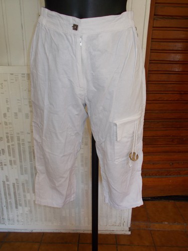 Blanc nil pantalon court - blanc,