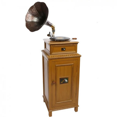 Meuble phonographe avec