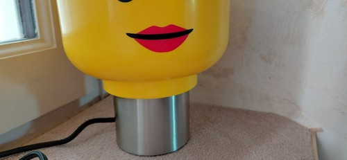 Lampe chevet lego tête - de,