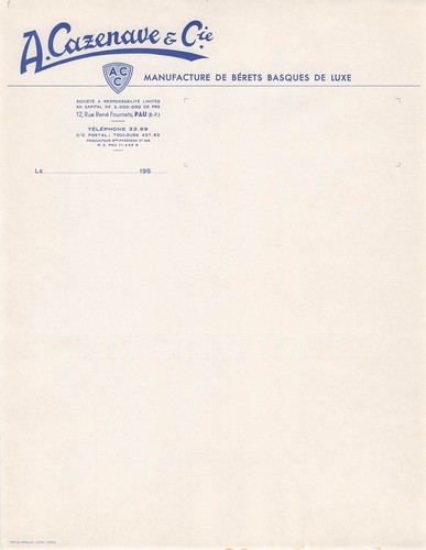 Pau fabricant cazenave cie - 64,