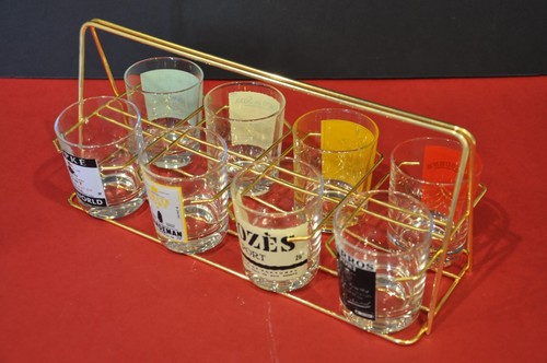 Ensemble vintage verres - de, 8