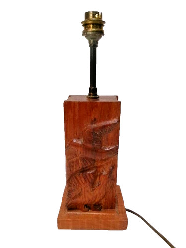Pied lampe bois - pied,
