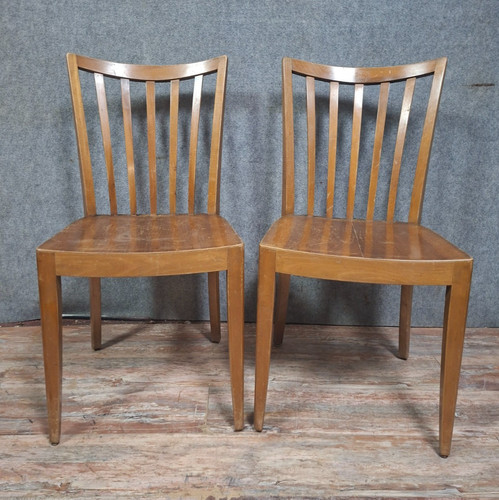 Paire chaises vintage - paire,