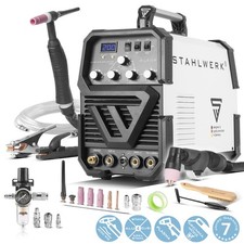 Poste à souder STAHLWERK AC/DC TIG 200 ST IGBT inverter à MMA & Plasma Decoupeur