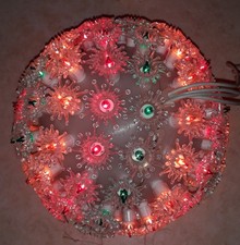 superbe Guirlande Électrique Lumineuse Noël boule ancienne