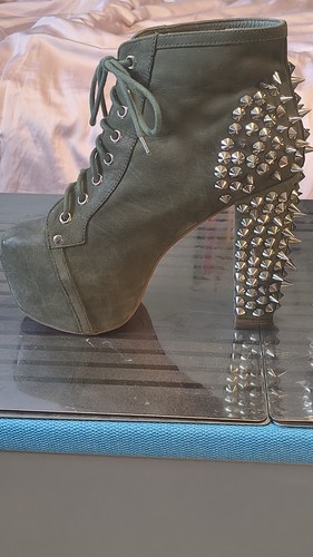 Jeffrey campbell olive suede - jeffrey,