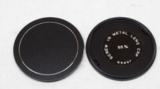 Metal Screw In Lens Caps 55mm