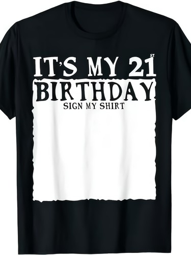 Shirt est mon 21e - t-shirt, "c'est